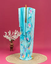 SC3300-Chiffon Digital Print Saree
